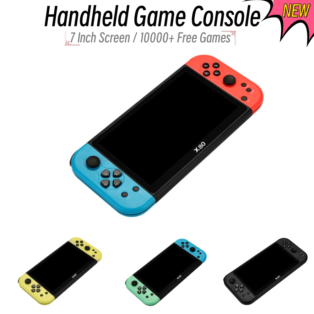 Gaming Console G90 - 10000 jeux gratuits X80 Console de