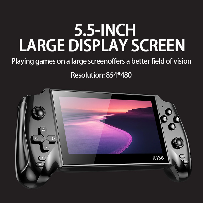 Gaming Console G90 - Console de jeu portable rétro X13S,