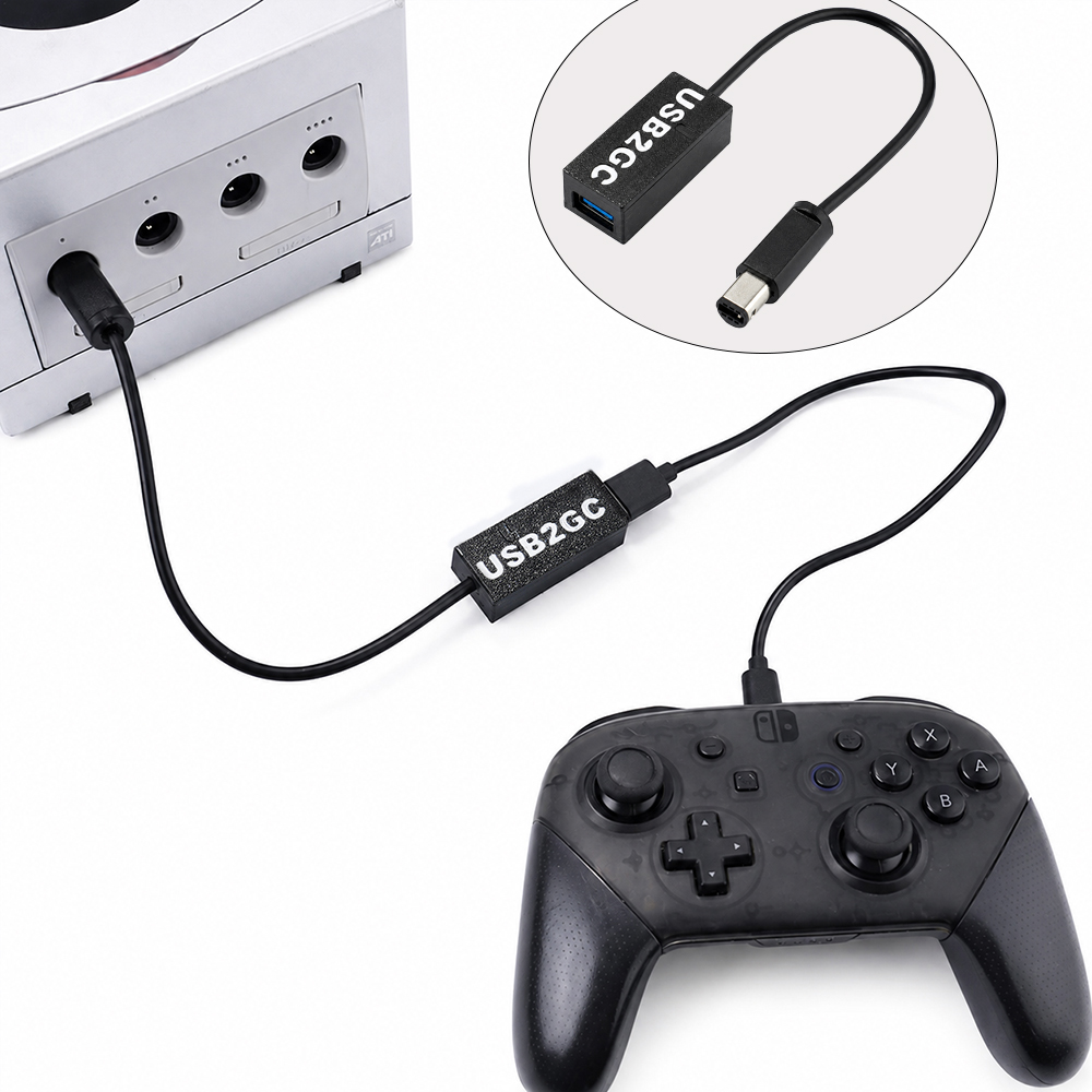 Gaming Console Xbox 360 - Adaptateur USB2GC USB Controller vers NGC
