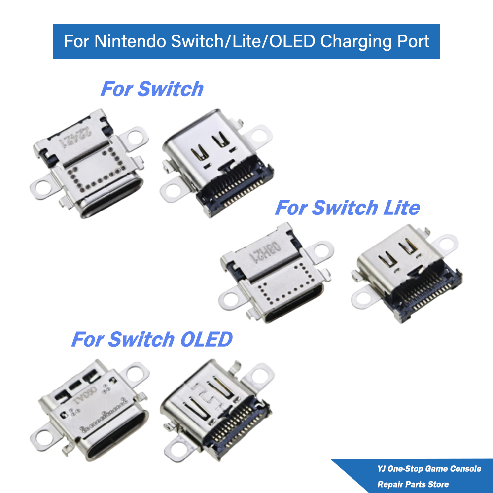 Nintendo Console Switch Lite - Connecteur de charge de remplacement pour
