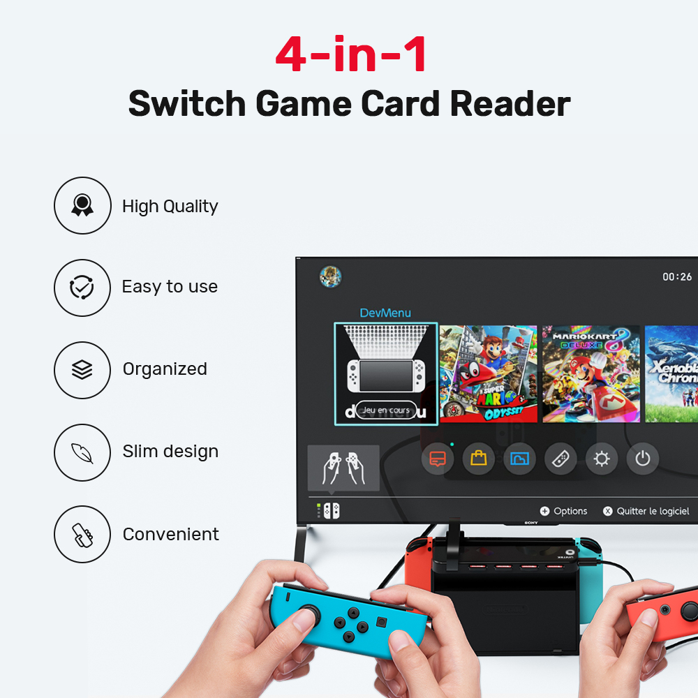 Nintendo Console Switch Lite - Lecteur de cartes de jeu portable
