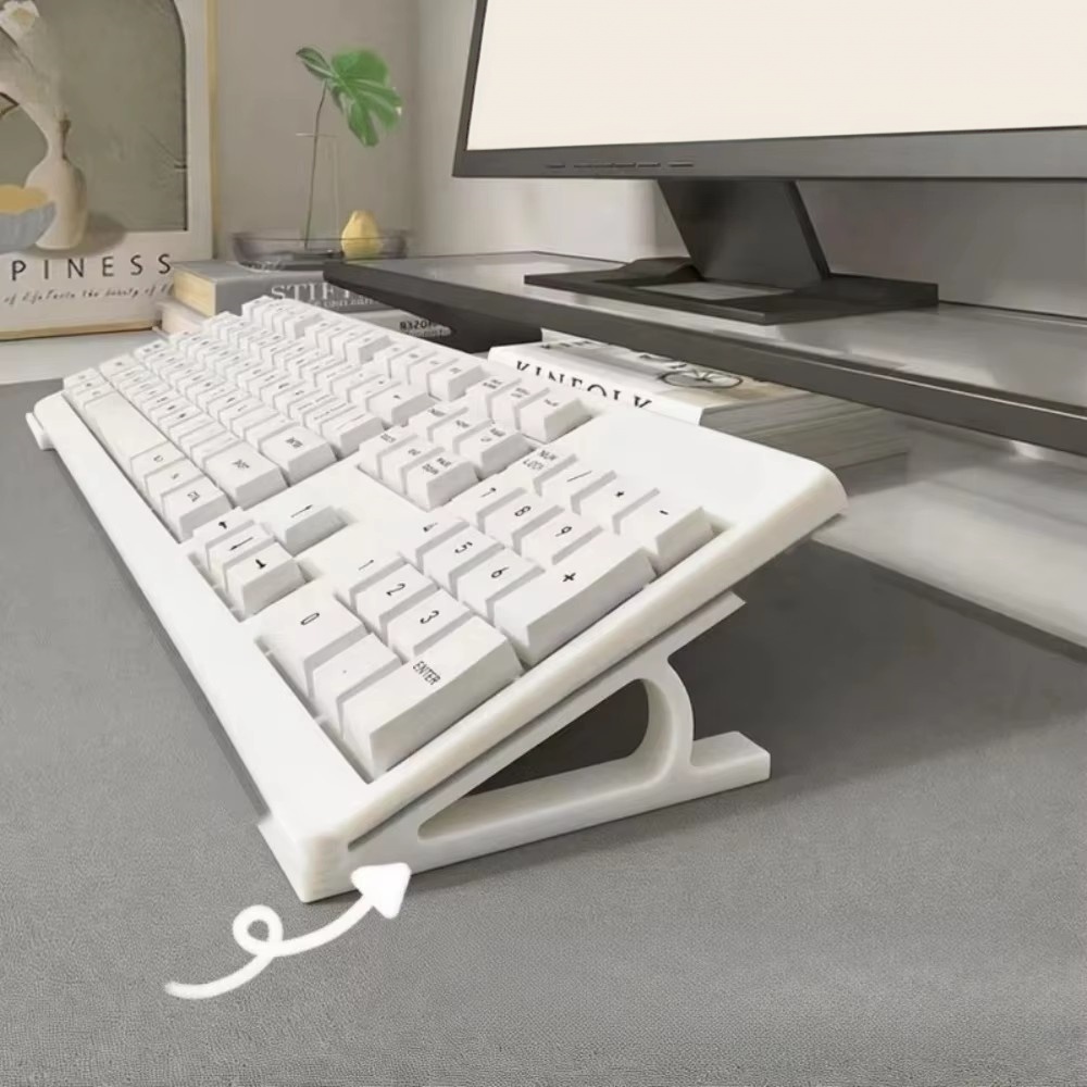 Gaming Console Keyboard - Rehausseur de clavier ergonomique, 2 pièces,