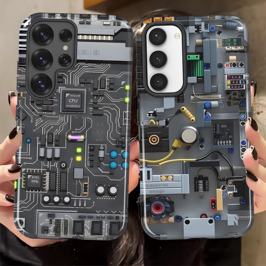 Gaming Console In Phone - Coque Souple Violette pour Console de