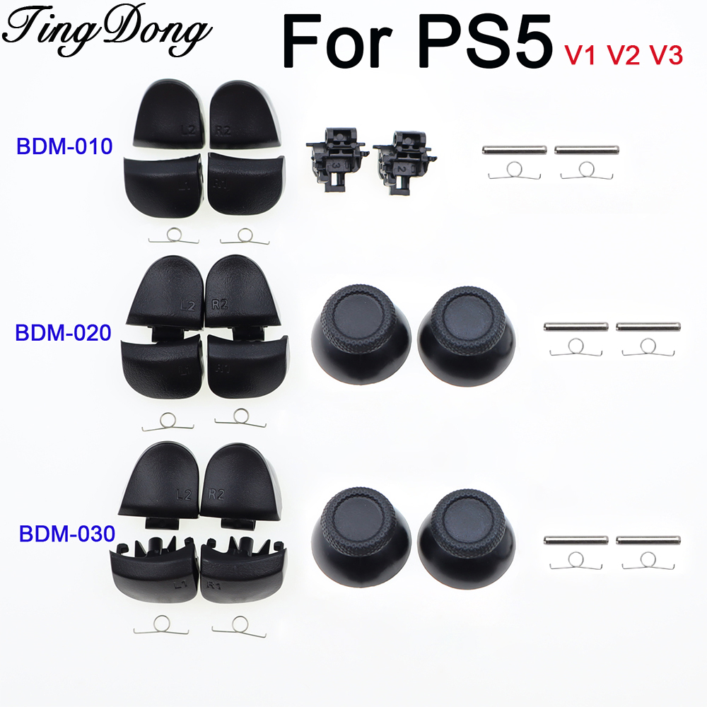 Ps5 Controller Cover - 1-2 Ensembles de boutons de déclenchement