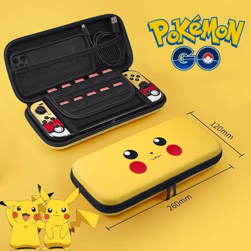 Gaming Console For Tv - Sac de rangement Pokemon Pikachu pour