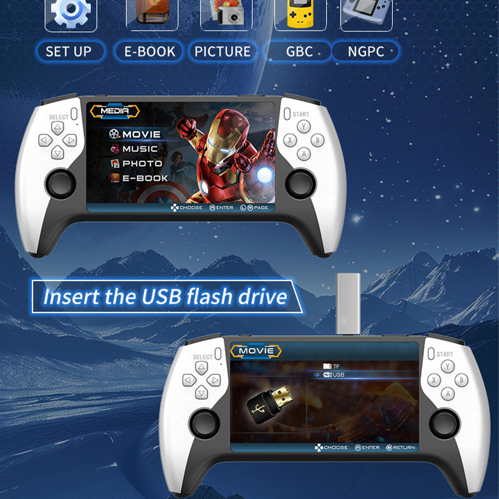 Nouvelle console de jeu portab - Gaming Console G90 avis et prix