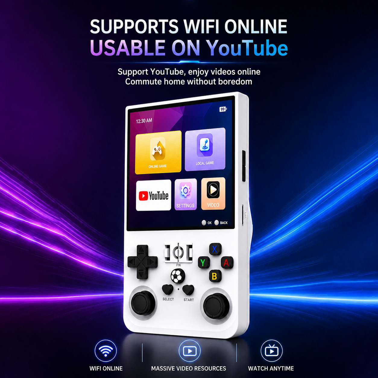 Lecteur portable multifonction - Gaming Console R36 Max avis et prix