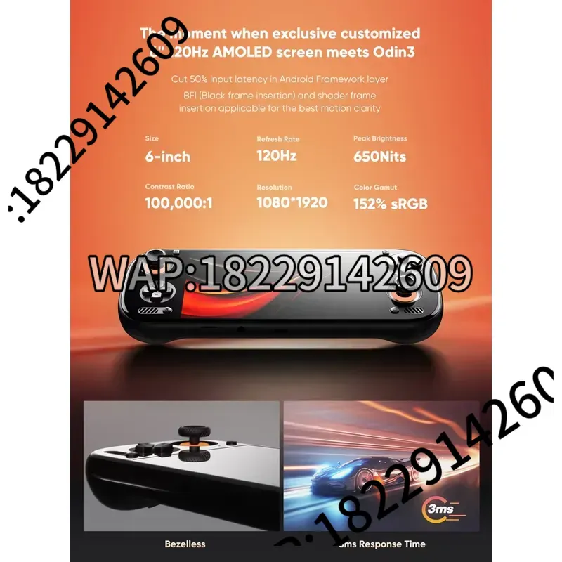 Console de jeu portable AYN Od - Handheld Gaming Console avis et prix