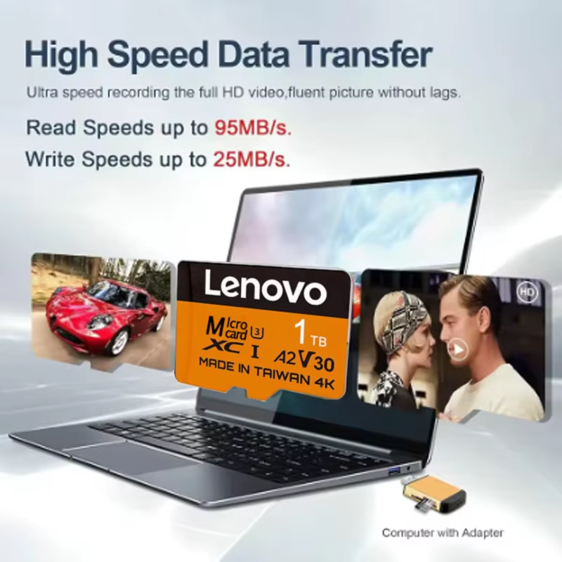 Cartes SD Lenovo Secure 512 Go - Gaming Console In Phone avis et prix