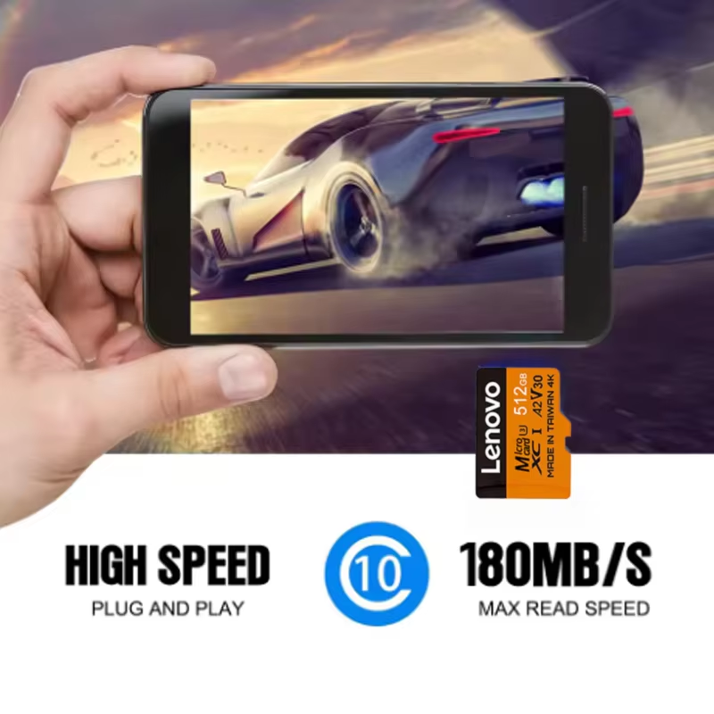 Cartes SD Lenovo Secure 512 Go - Gaming Console In Phone avis et prix