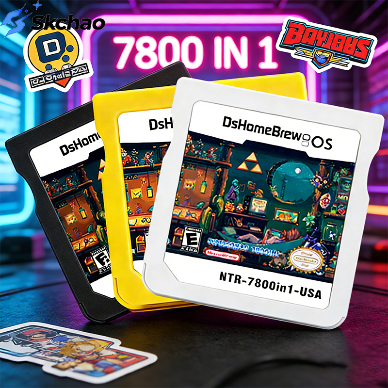 Carte de jeu R4 3DS 7800-en-1  - Gaming Console Mario avis et prix