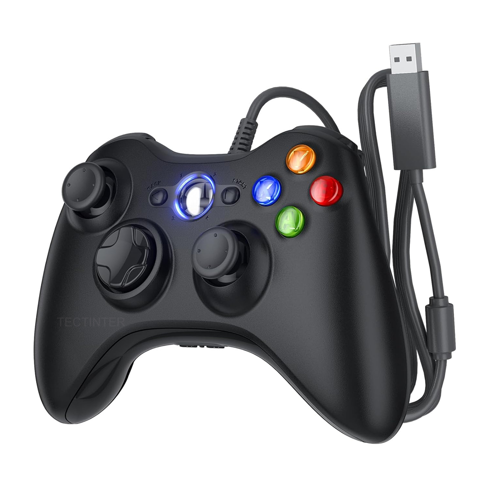 Manette de jeu filaire USB pou - Gaming Console Xbox 360 avis et prix