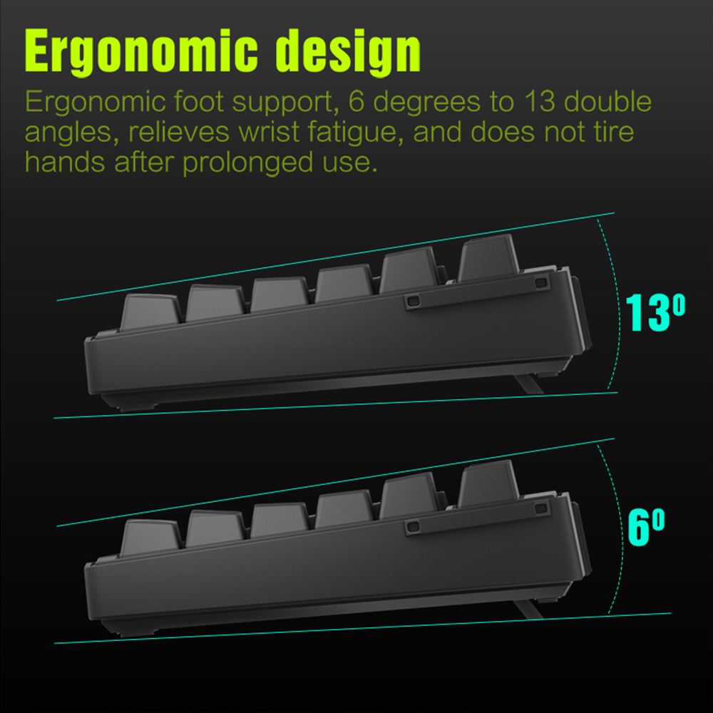 Clavier mécanique de jeu MRSVI - Gaming Console Keyboard avis et prix