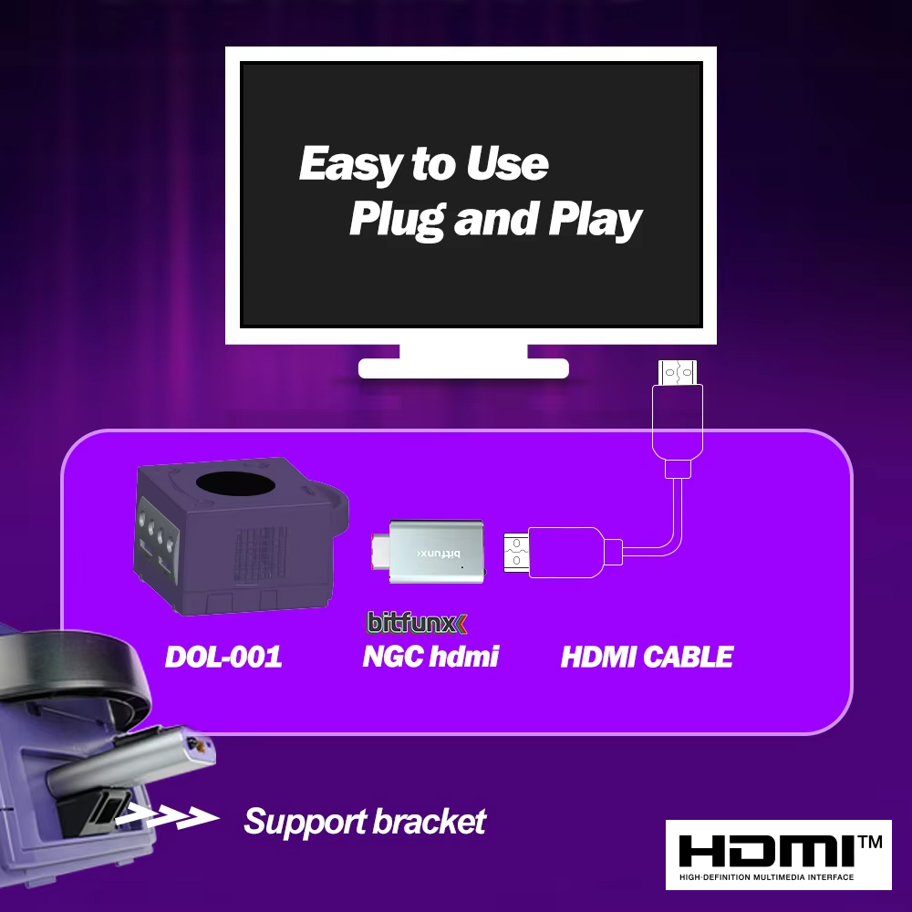 Bitfunx GC Vidéo HDMI ™   Adap - Gaming Console Video avis et prix