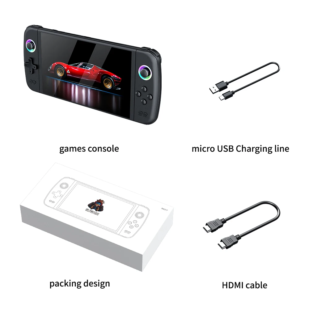128G M27 lecteur de jeu Portab - Gaming Console G90 avis et prix