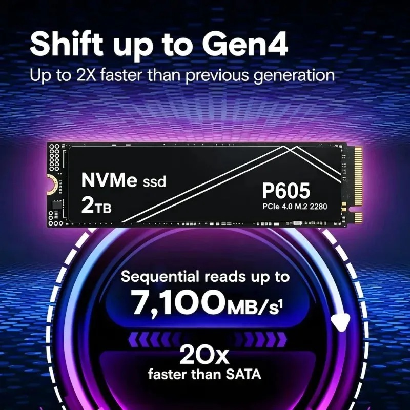 SSD NVMe PCIe Gen P605 Haute V - Gaming Console For Sale avis et prix
