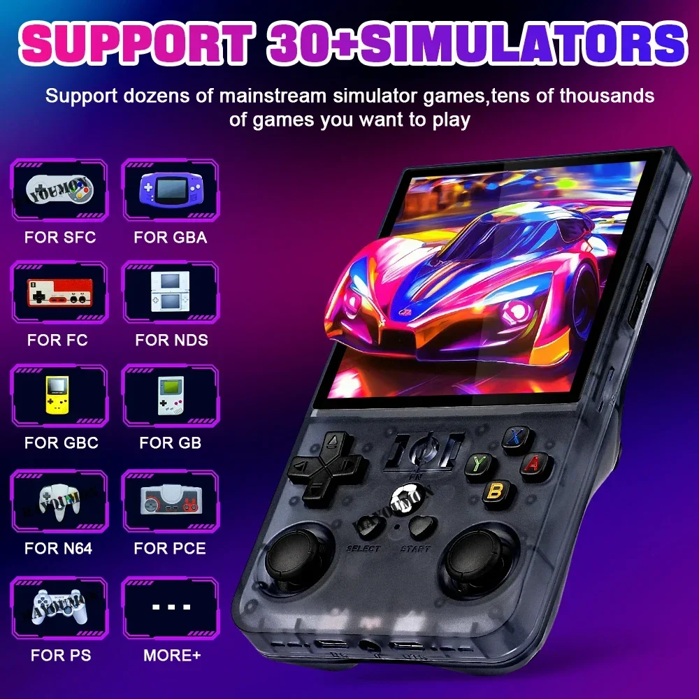 Lecteur de jeu portable R36 Ma - Gaming Console R36 Max avis et prix