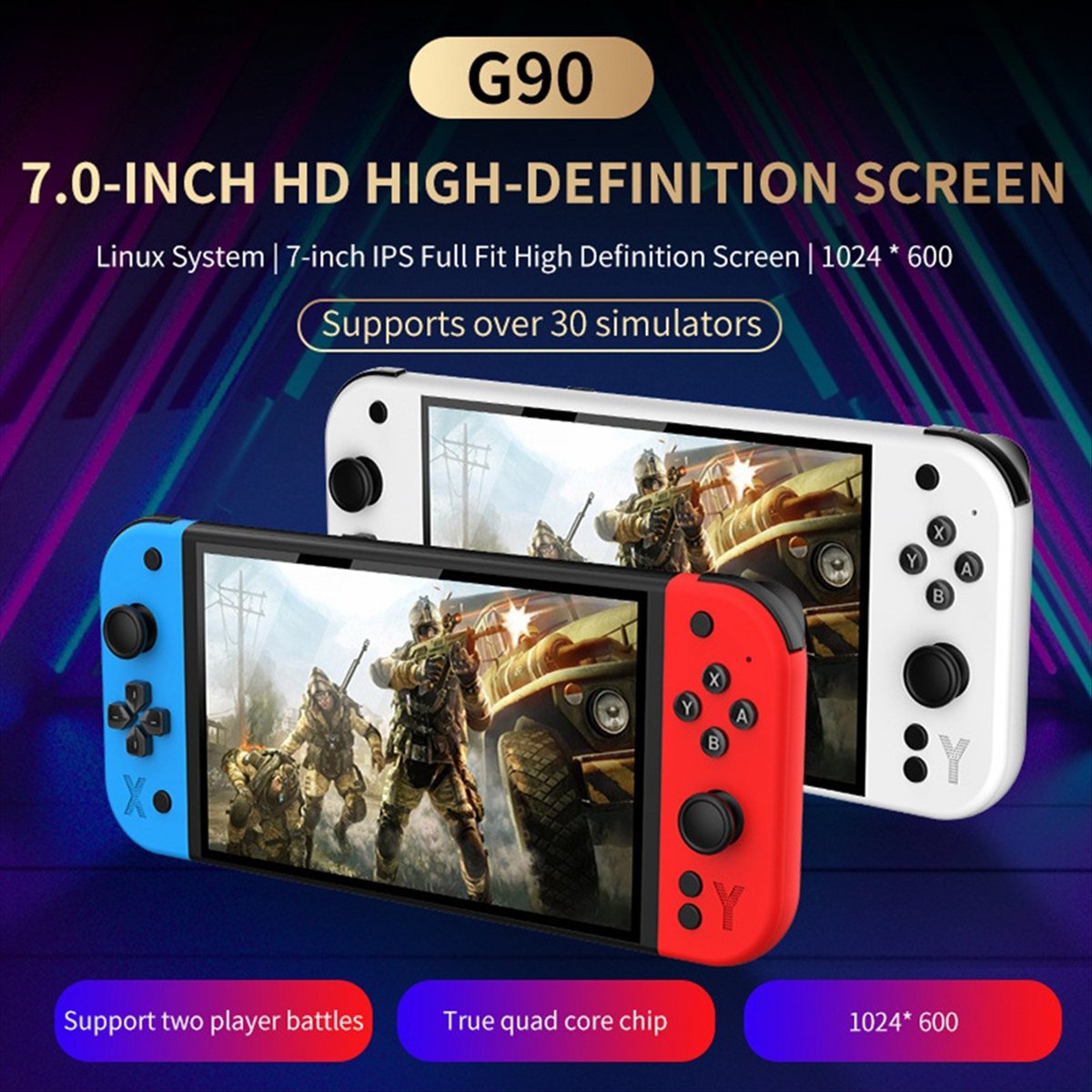 * A99Z G90 Console de jeu port - Gaming Console G90 avis et prix