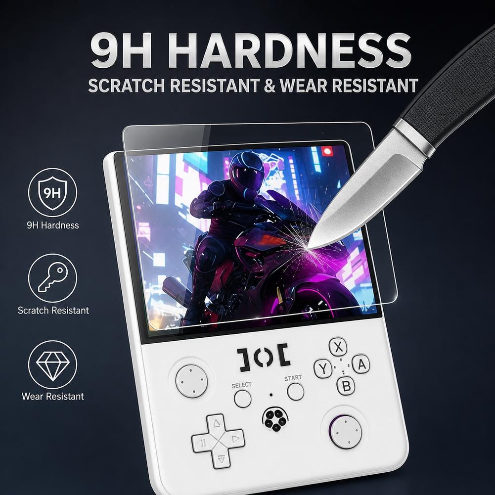 Protection d'écran en verre tr - Gaming Console R36 Max avis et prix