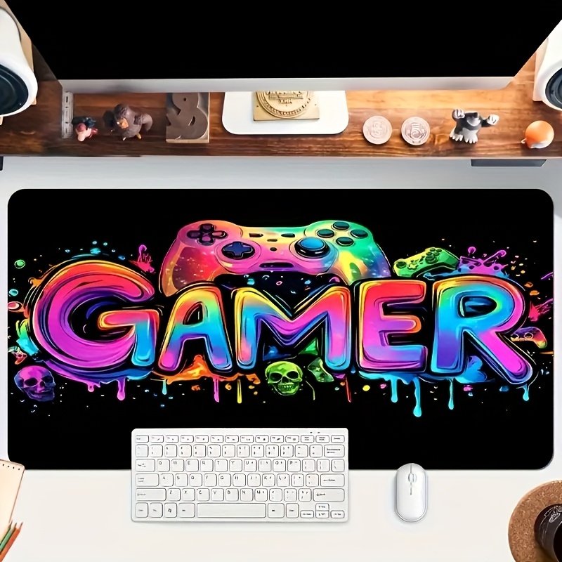 Tapis de souris de jeu coloré  - Gaming Console Keyboard avis et prix
