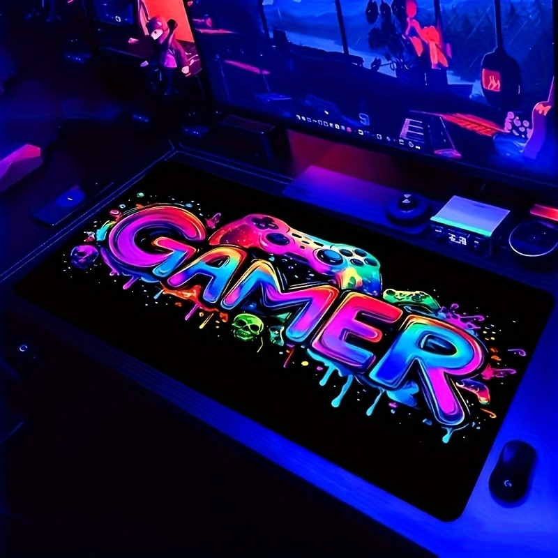 Tapis de souris de jeu coloré  - Gaming Console Keyboard avis et prix